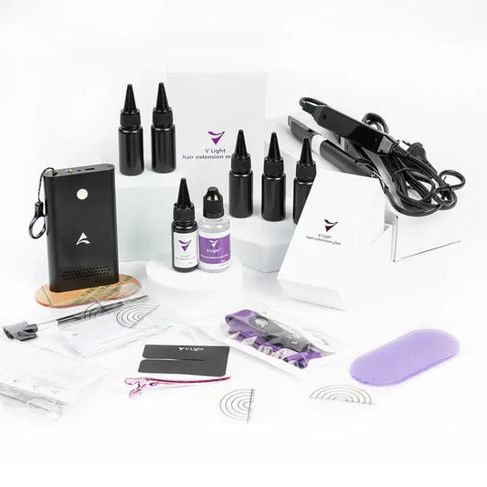 V Light Hairsextensions kit